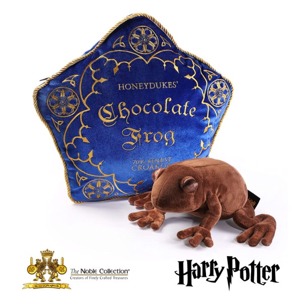 HARRY POTTER - NN8922 HP Chocolate Frog Plush Mascot and Cushion 1